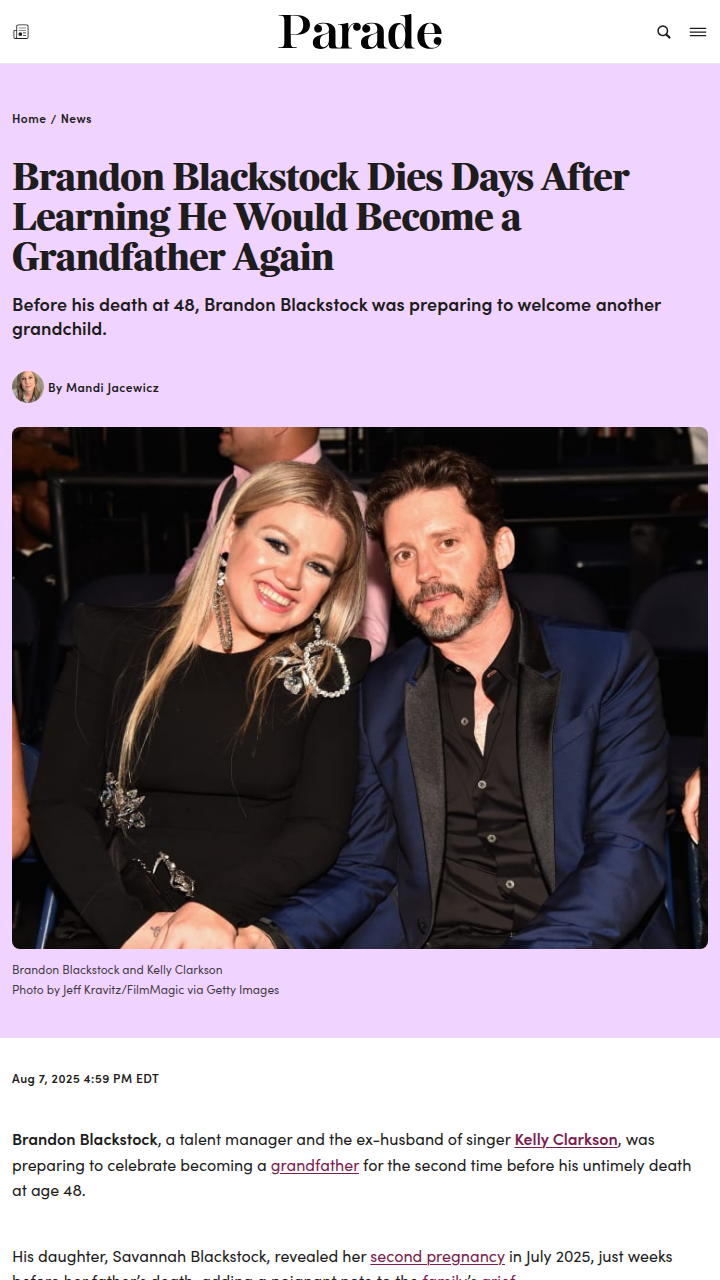 Brandon Blackstock’s Final Days 💔