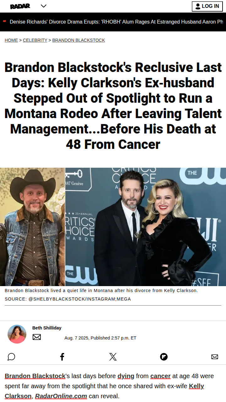 Brandon Blackstock's Montana Rodeo Twist 🤠
