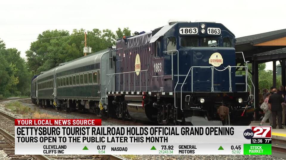 All aboard Gettysburg’s new vintage railway!