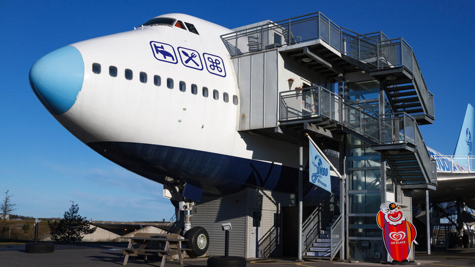 Ever Wanted to Sleep in a 747?