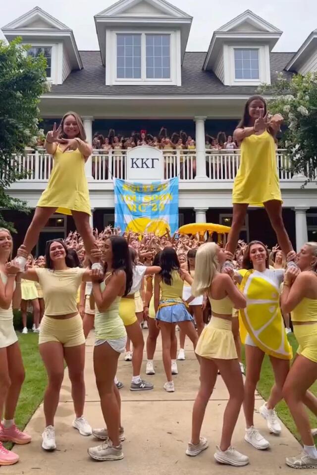 Sorority Rush Is Basically the NFL Draft Now