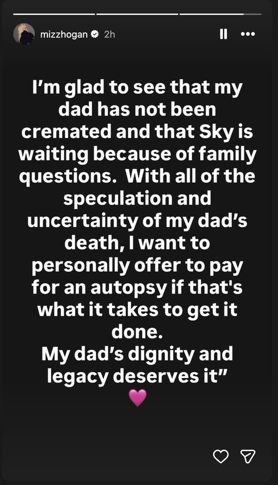 Hulk Hogan Autopsy Drama: Brooke Speaks Out