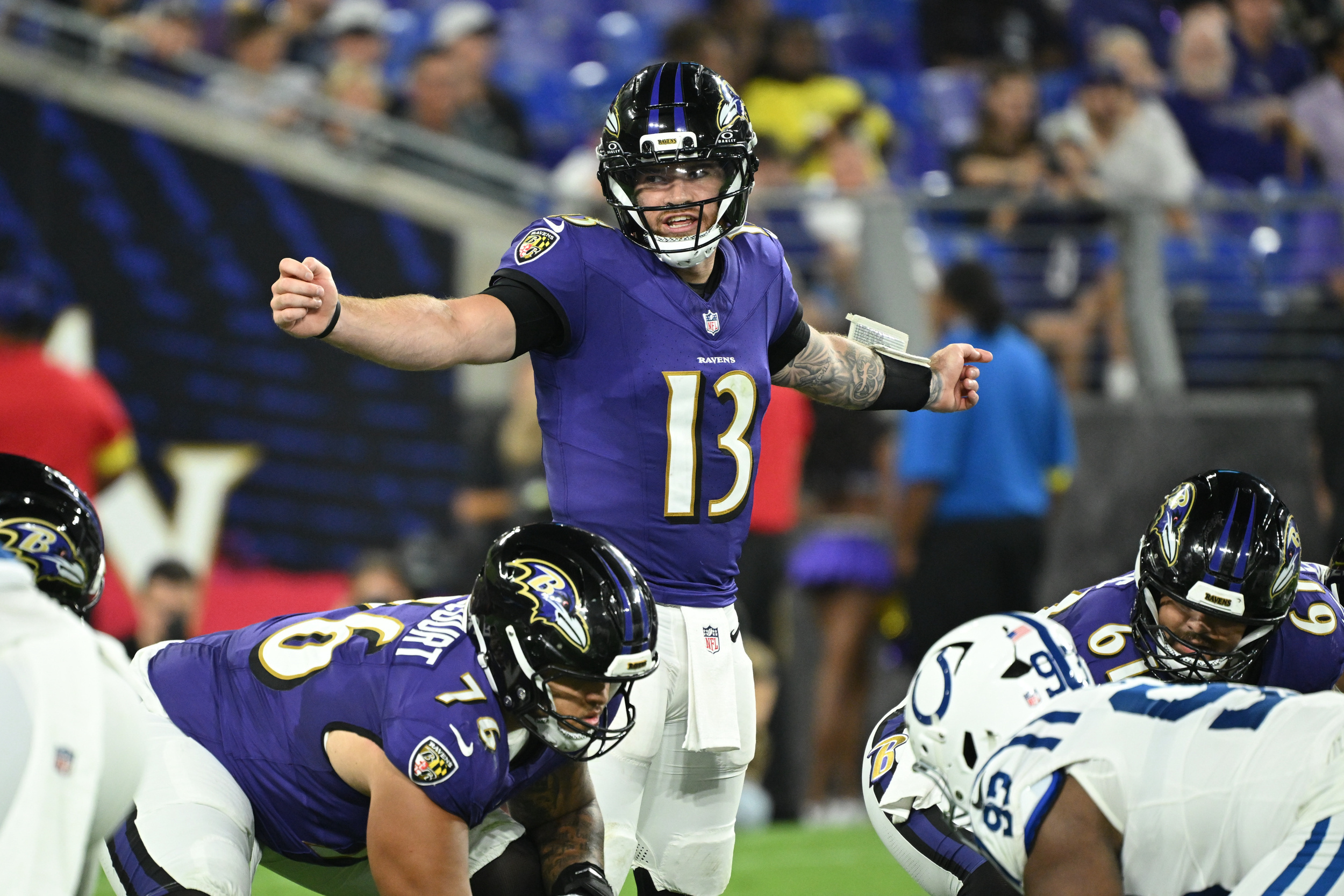 Ravens QBs flop, but defense and rookies shine
