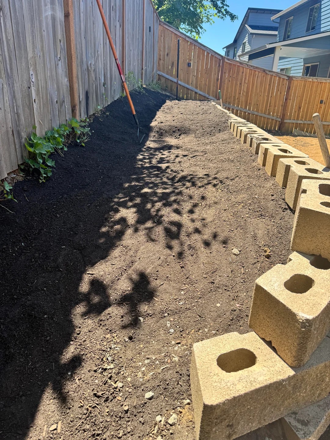 (p2 result) DIY retaining wall, all by myself, $6000, 4 weekends 😎 full build process