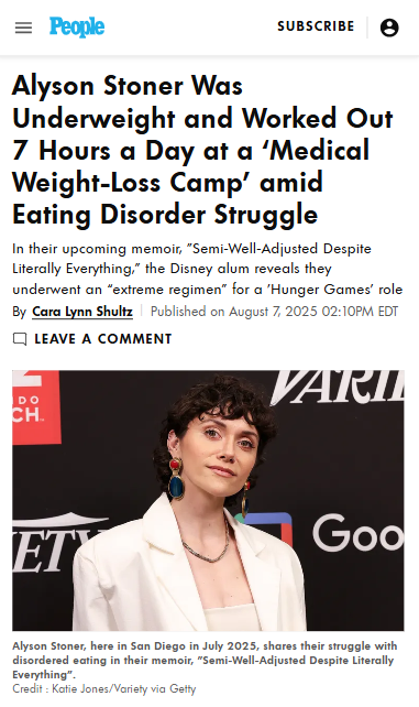 Alyson Stoner’s Wild Hunger Games Audition