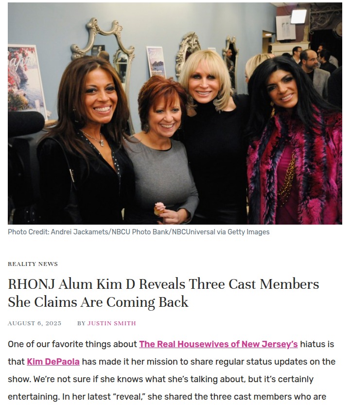 RHONJ shakeup: Joe Gorga as the new 'Housewife'?
