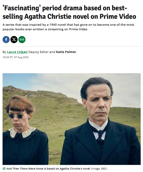 Agatha Christie Adaptation Has Fans Divided 🤔