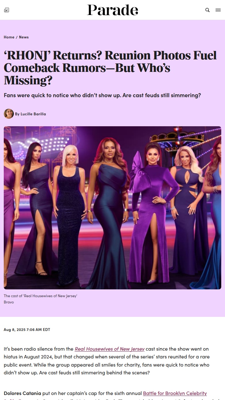 RHONJ reunion in Coney Island stirs drama