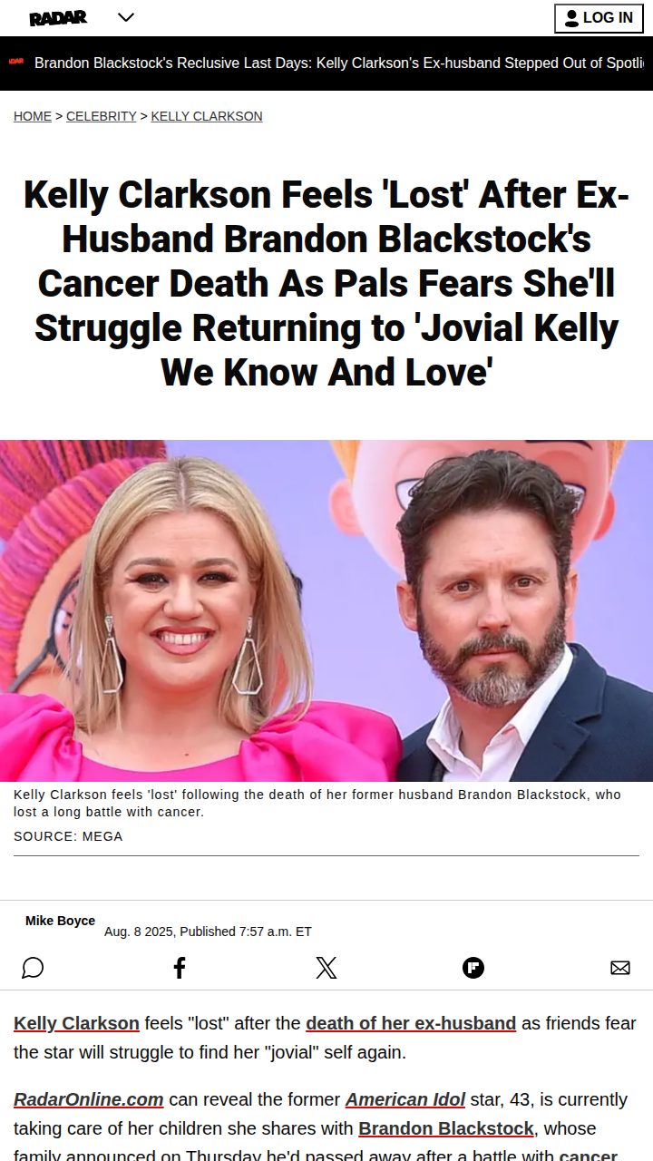 Kelly Clarkson’s World Shattered 💔