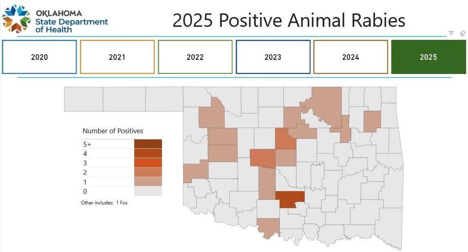 Rabies risk rises: Oklahoma’s summer surge