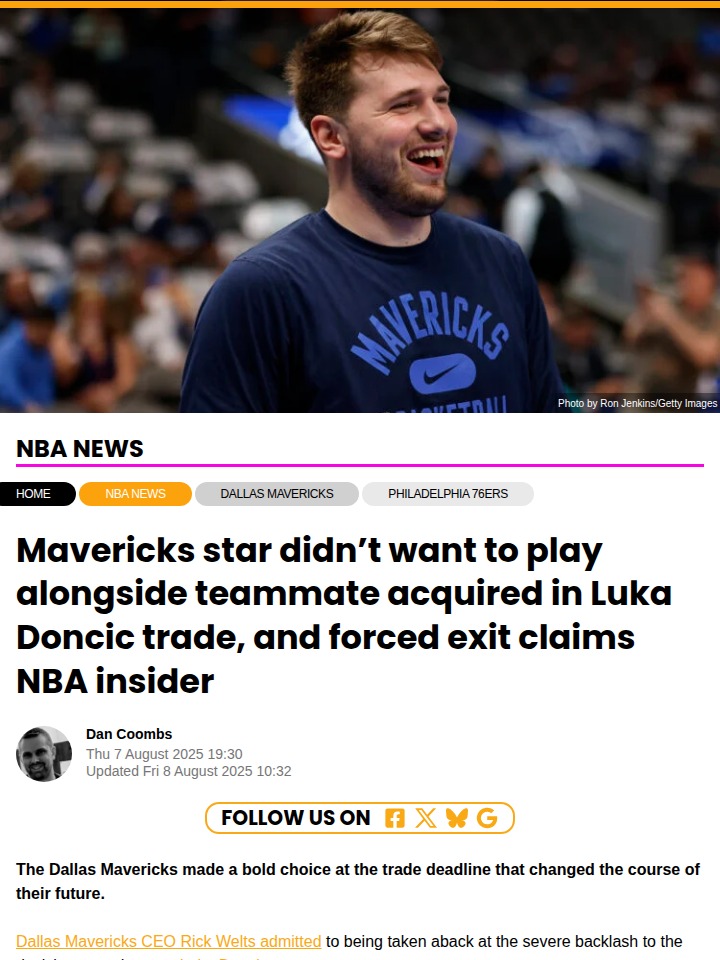 Grimes’ Exit: Fallout from the Luka Trade