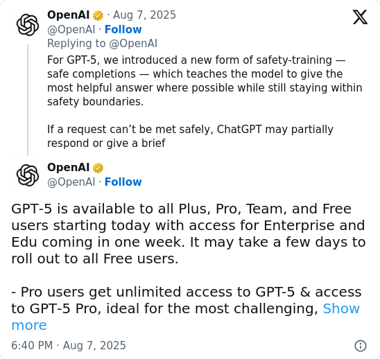 GPT-5 Free for All: Game Changer or Gimmick?