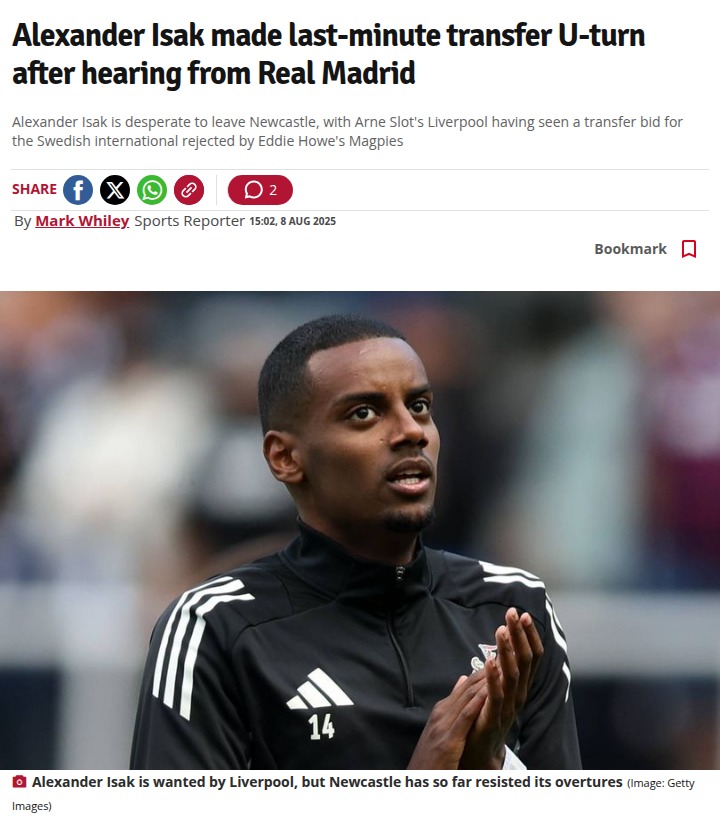 Isak’s Real Madrid U-turn: What If?