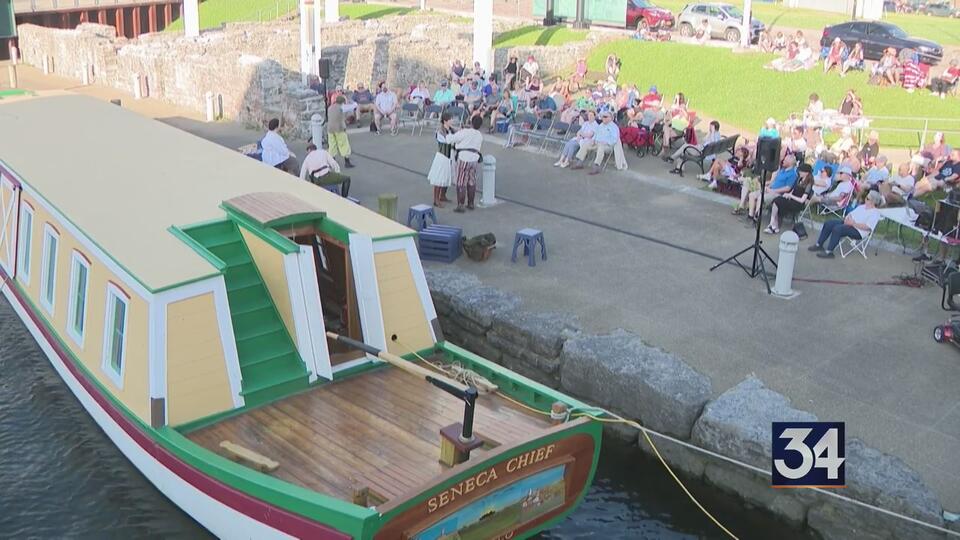 Erie Canal’s Seneca Chief sets sail again