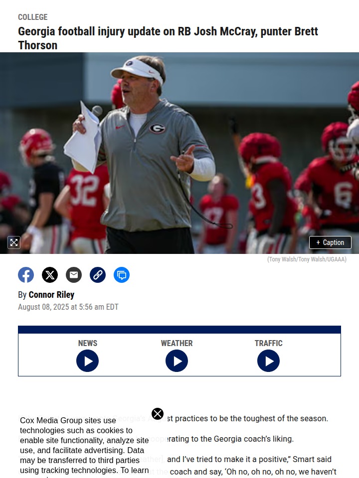 Georgia football: Heat or not, Bulldogs push on