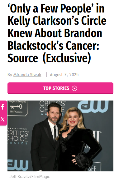 Kelly Clarkson’s Inner Circle & Brandon’s Secret 💔