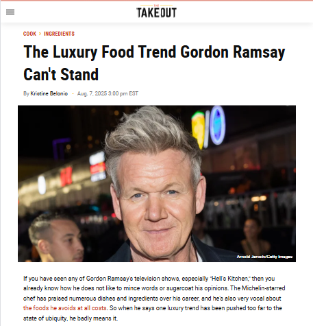 Gordon Ramsay's Wagyu Rant 🍖