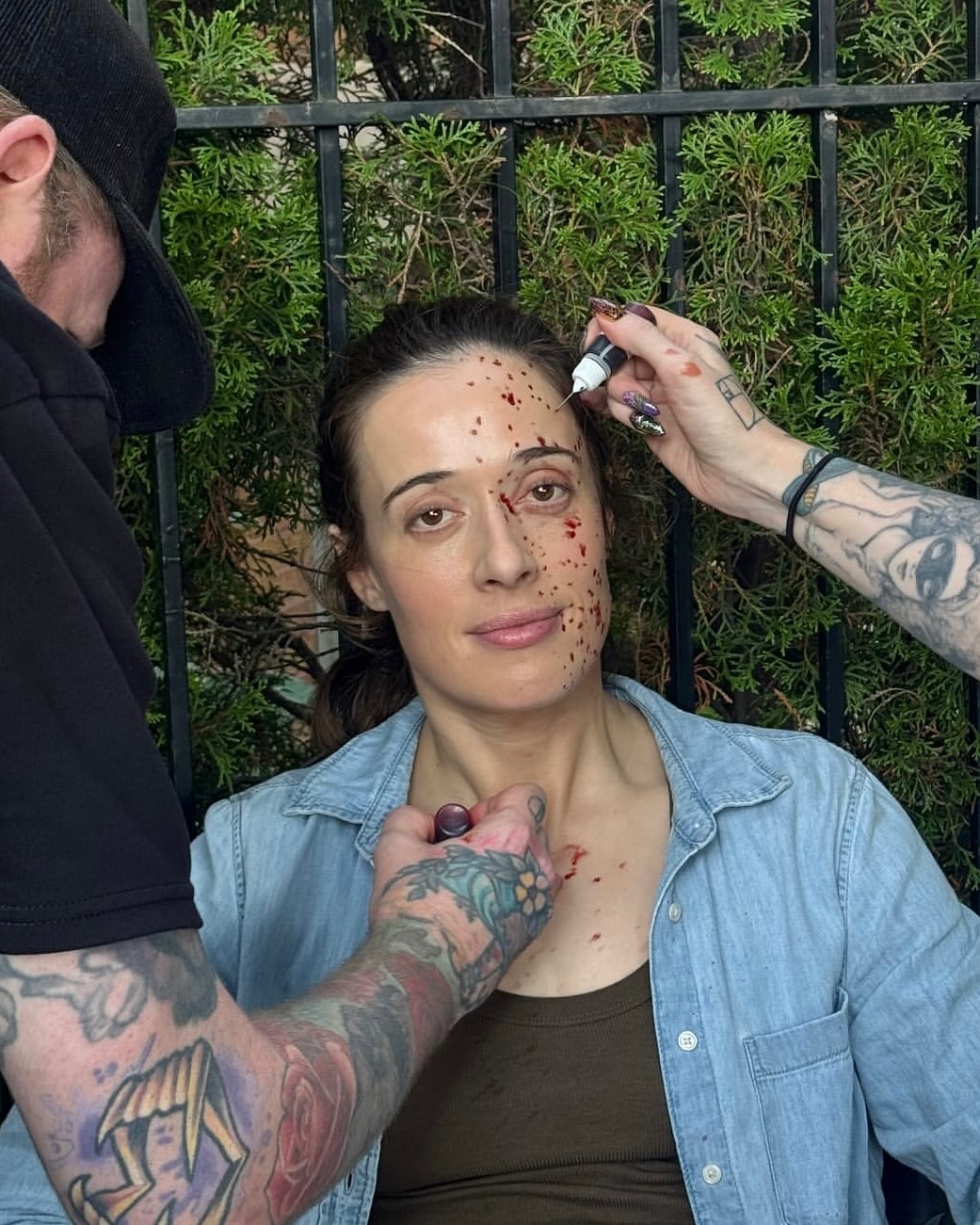 Burgess’s Bloody Set Pic Sparks Fan Theories 🔥