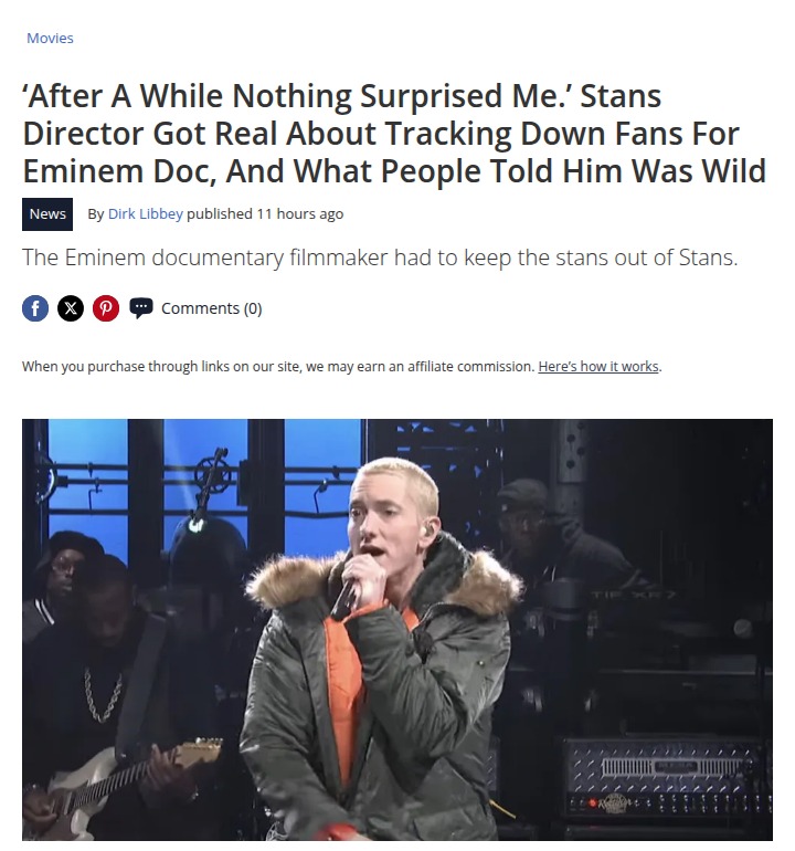 Eminem Stan Doc: Fans Claim Wild Connections 🤯