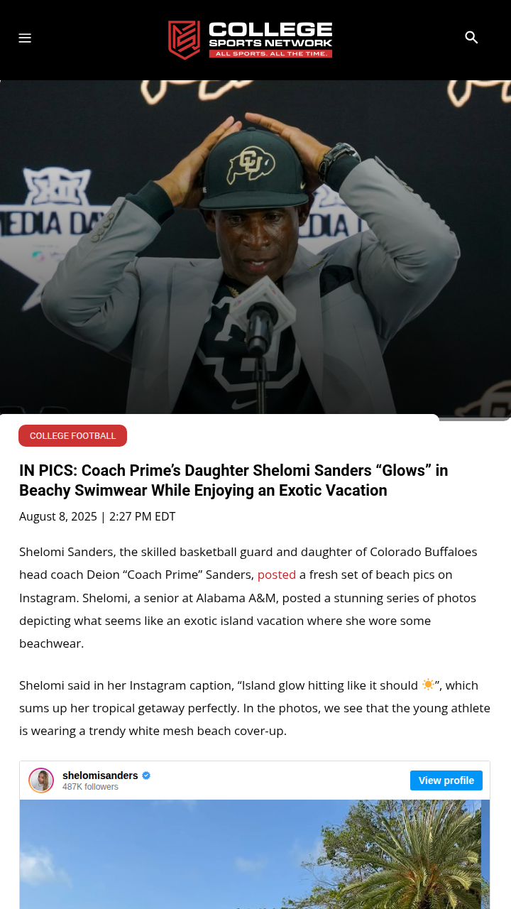 Shelomi Sanders: Bulldog Glow-Up!