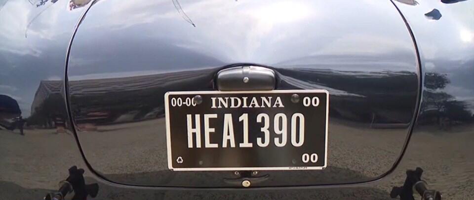 Indiana’s blackout plates come with a price