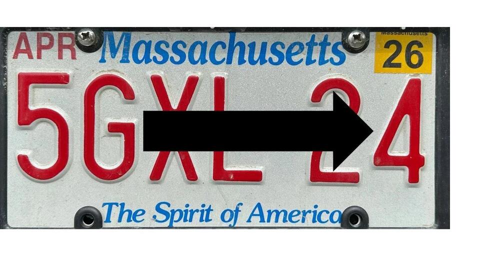Your Mass. plate’s last digit matters