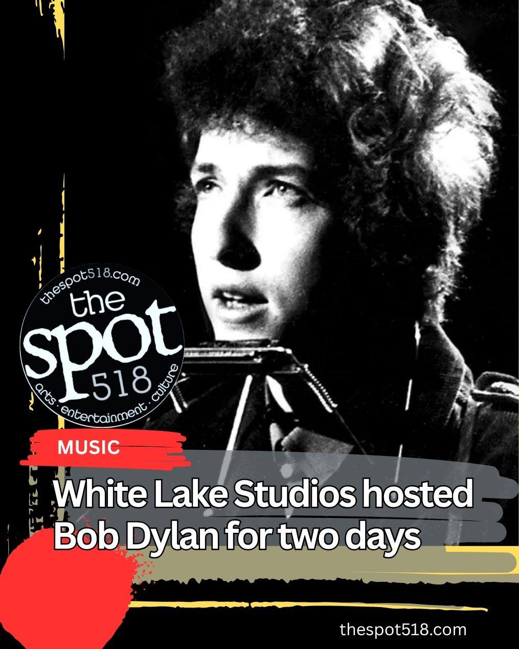 Bob Dylan Spotted in Secret Studio Sesh 🎸