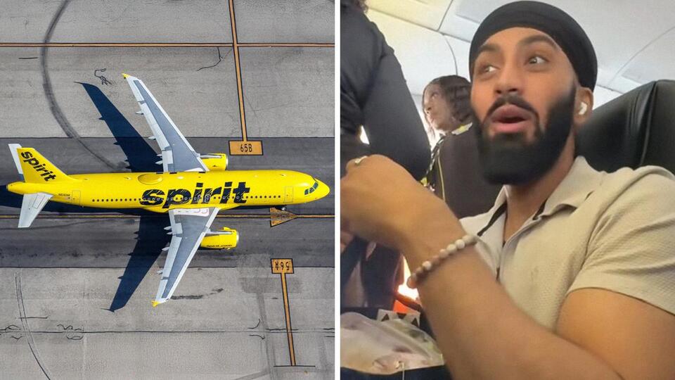 Spirit Airlines Water Drama 💧