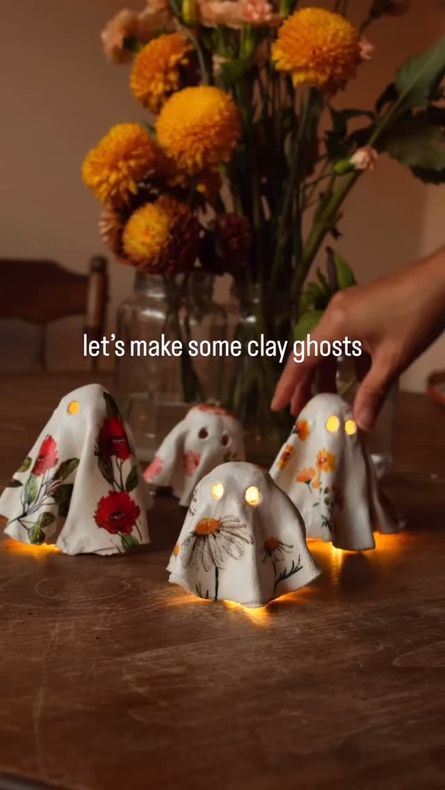 DIY Clay Ghosts: Did Sibia Copy ALDI? 👻