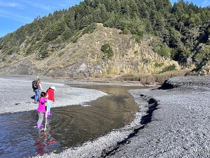 California’s black sand beach feels like another planet