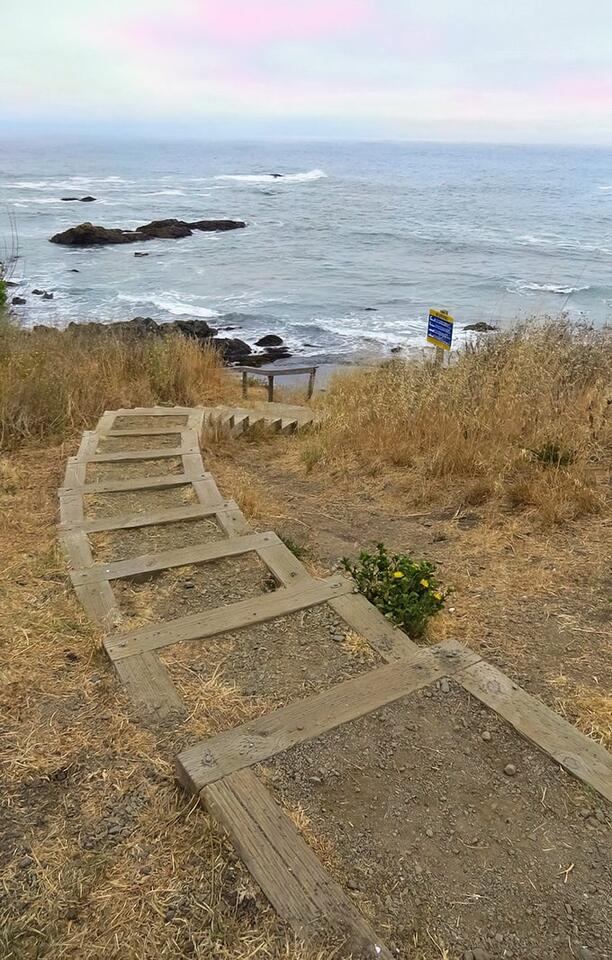 California’s black sand beach feels like another planet