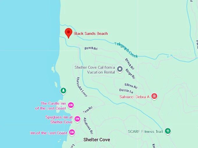 California’s black sand beach feels like another planet