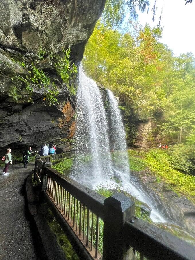 Why Dry Falls is North Carolina’s coolest secret