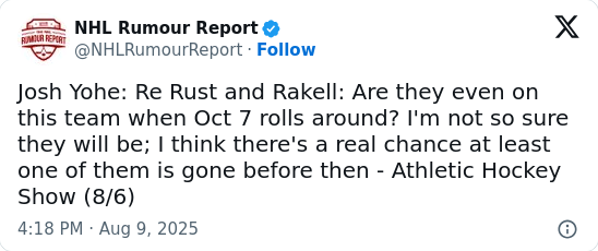 Penguins shake-up: Rust & Rakell on the move?