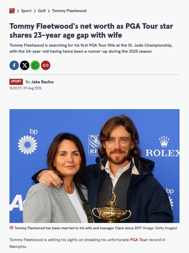 Fleetwood Eyes PGA Tour Breakthrough