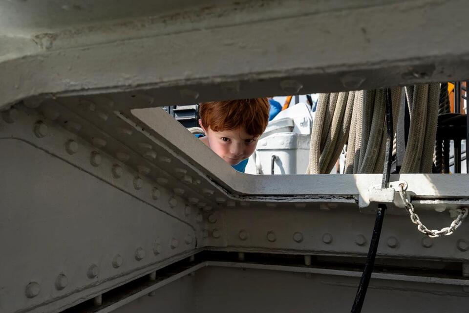 Detroit’s RiverWalk transforms with tall ships