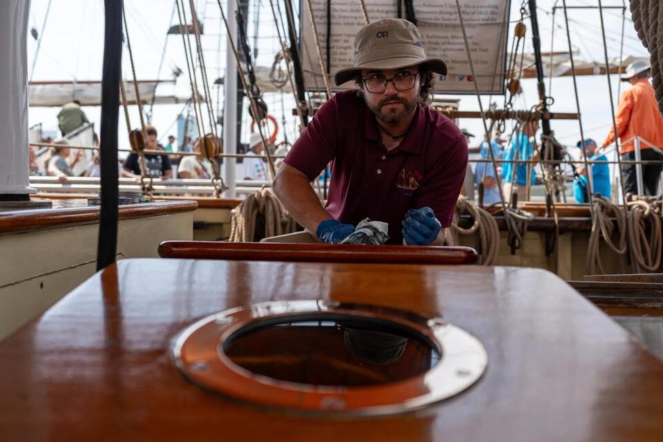 Detroit’s RiverWalk transforms with tall ships