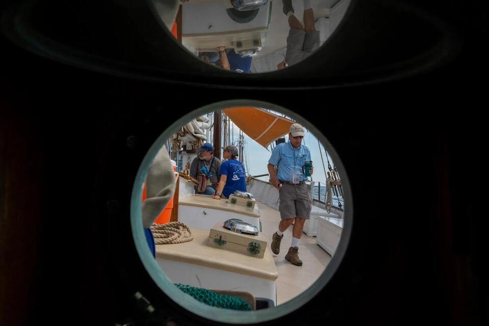 Detroit’s RiverWalk transforms with tall ships
