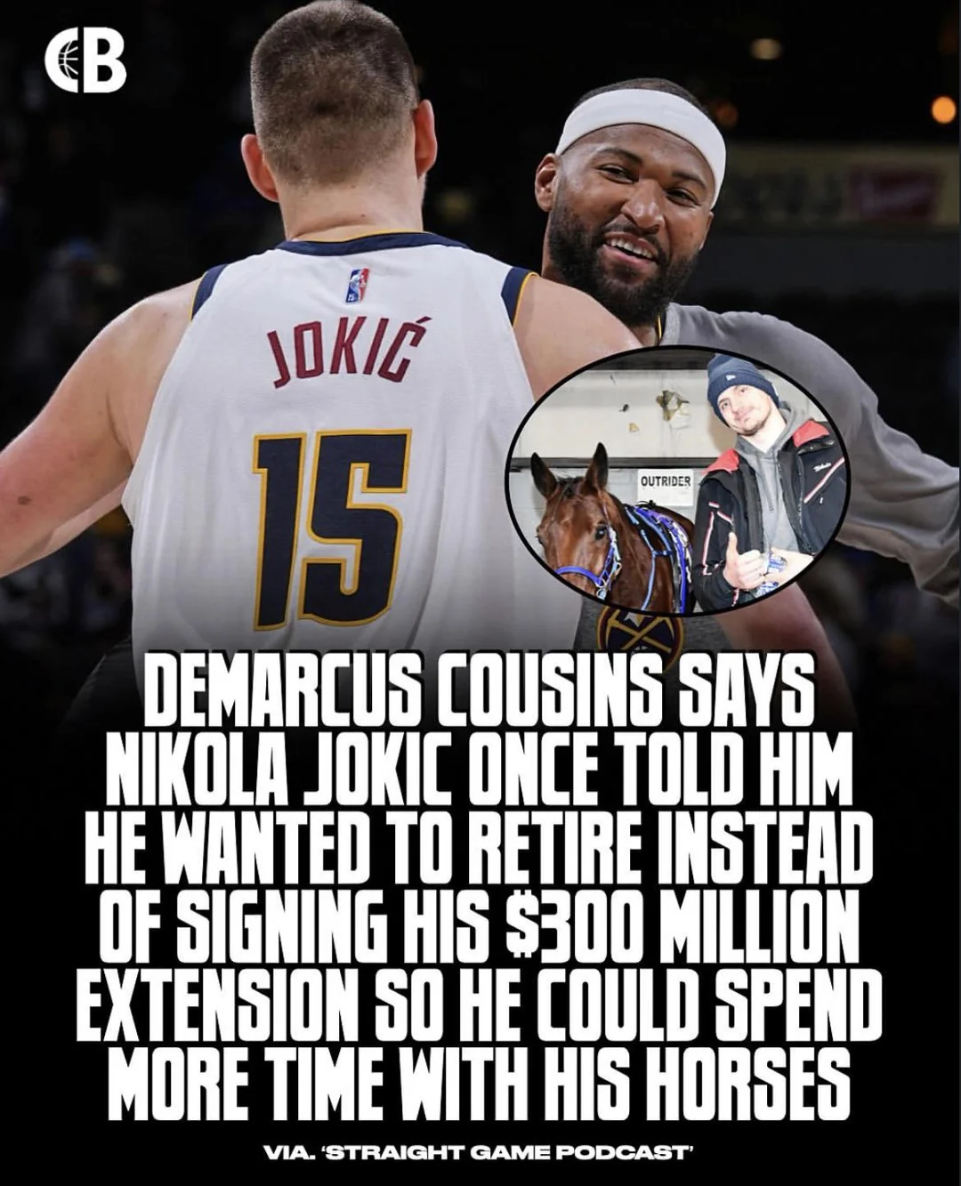 Nikola Jokic Almost Walked Away from $300M for His Horses