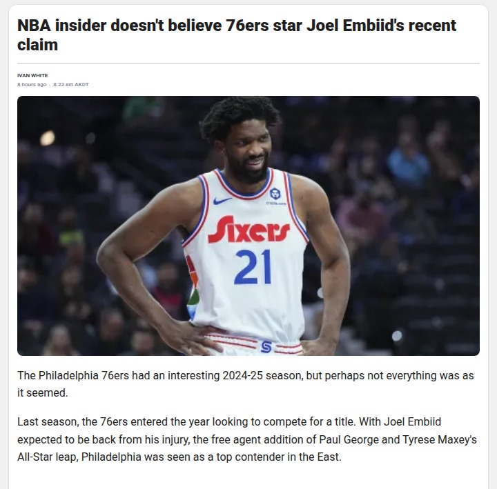 Inside the 76ers’ locker room drama