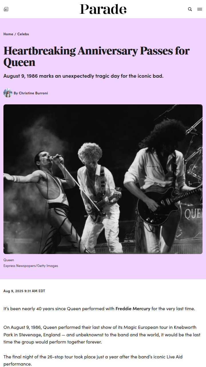 Queen’s Last Show: Was It Really Goodbye? 💔