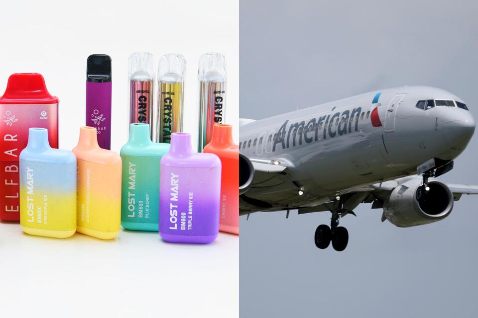 Vape Drama at 30,000ft! 🚨