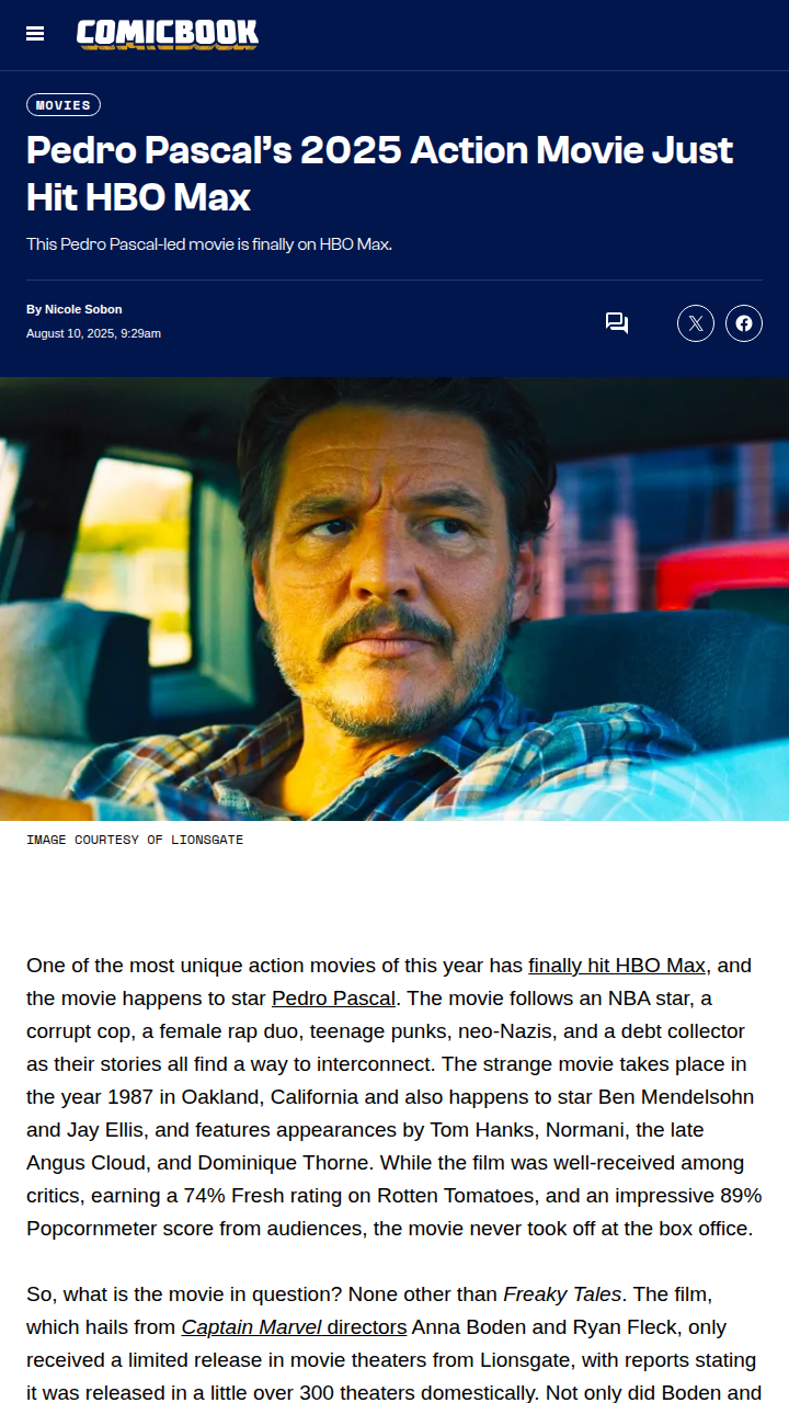 Pedro Pascal’s Wildest Role Yet? 🤔