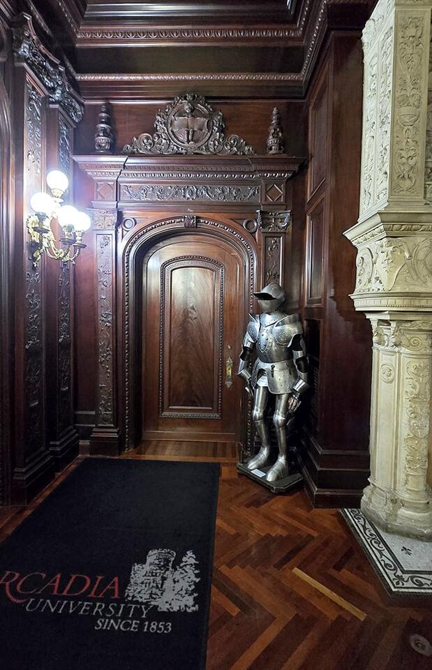 A real-life castle in suburban Philly?