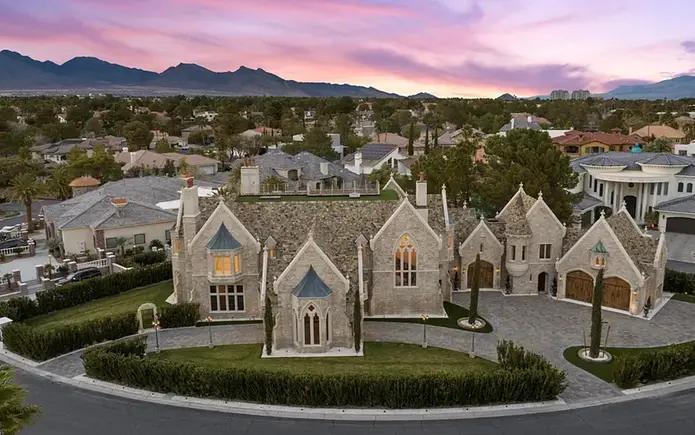 Inside Las Vegas’ $28M castle home
