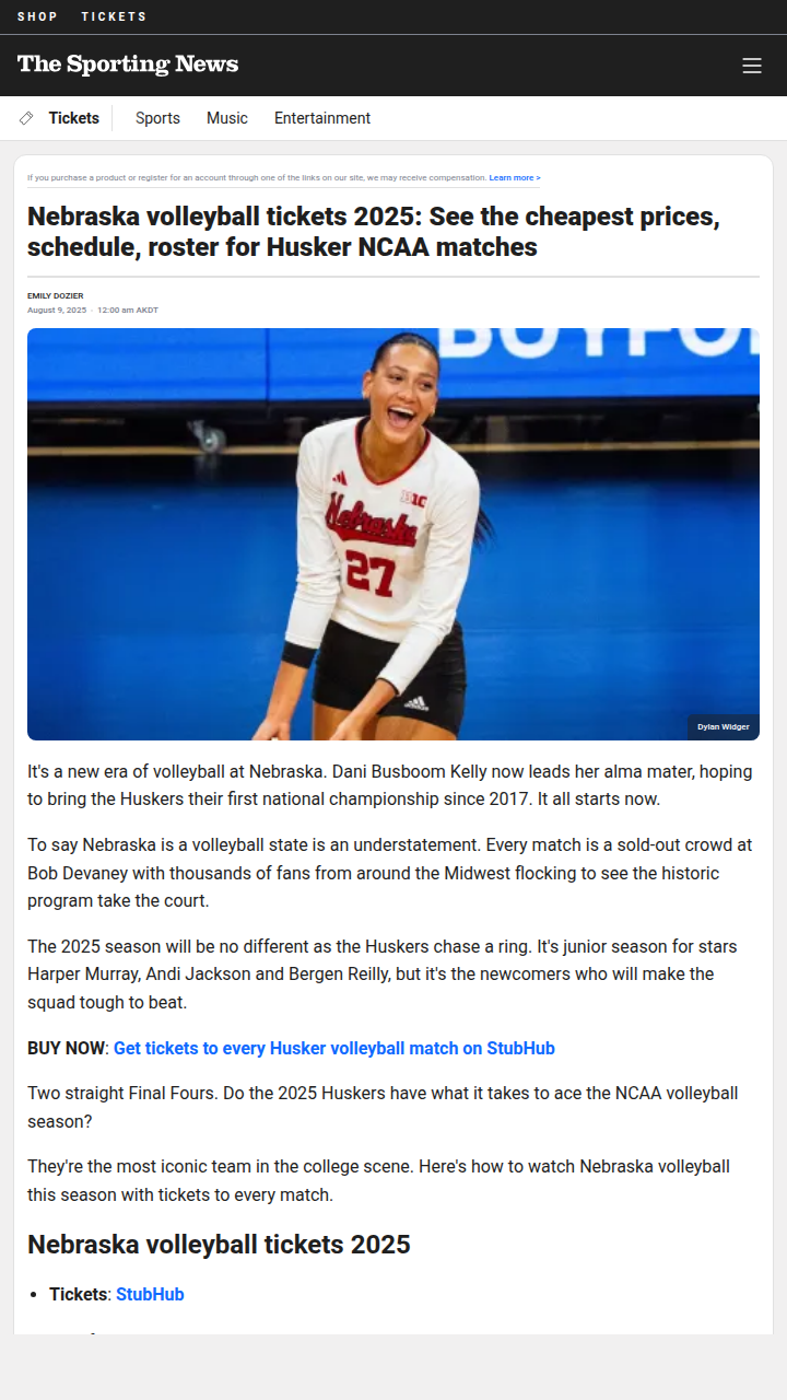 Husker volleyball: Can Nebraska go all the way?