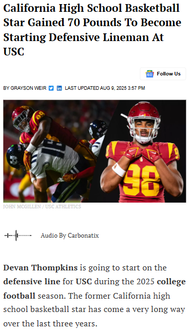 From basketball court to USC’s defensive line