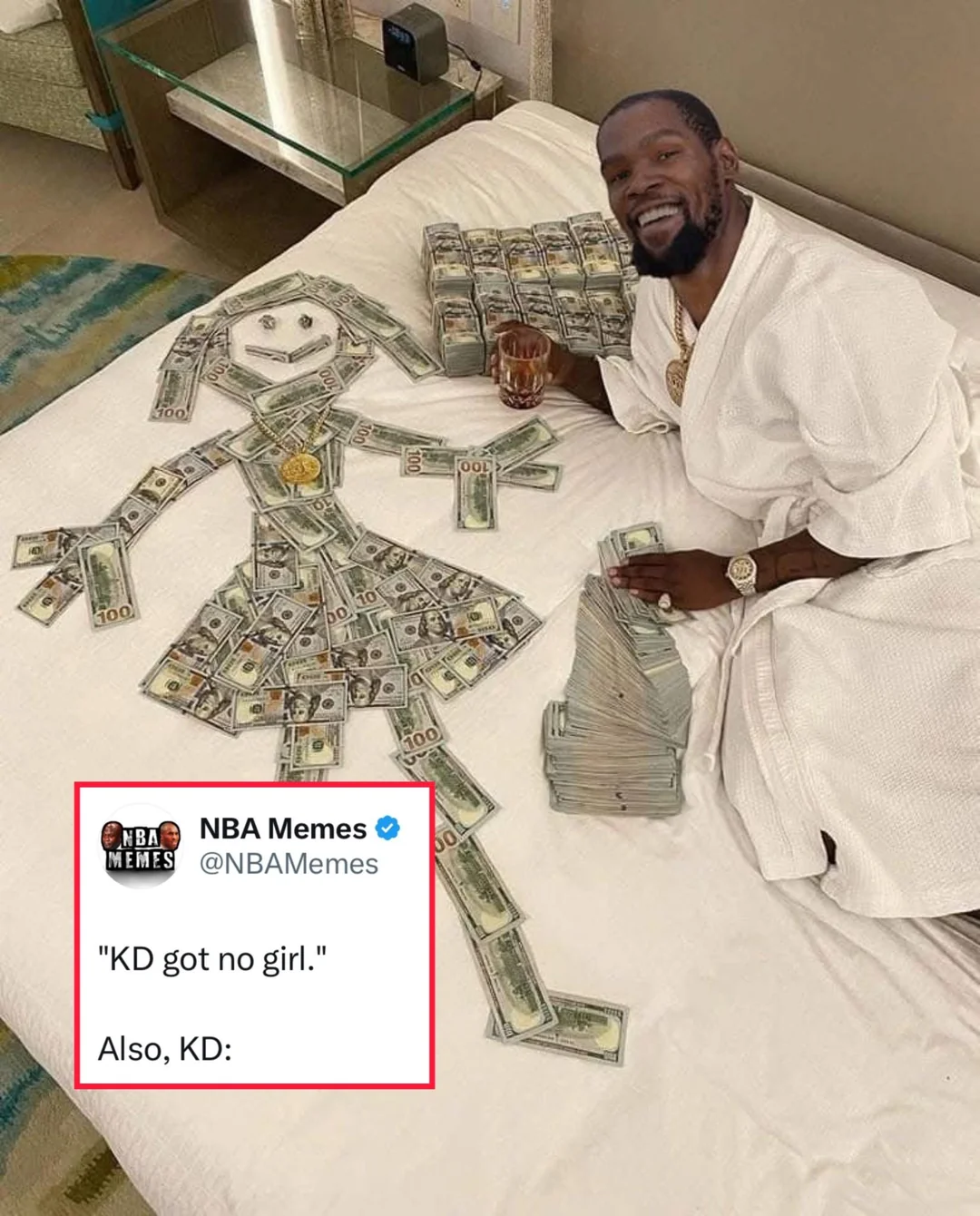 KD’s “Girlfriend” Is Stacked Different