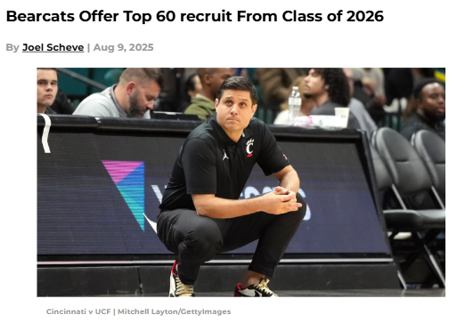 Cincinnati’s big move: Bearcats eye top NY scorer