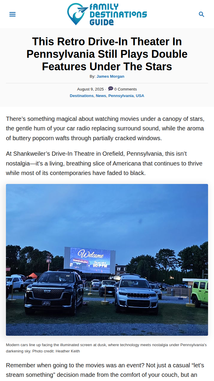 Why Shankweiler’s drive-in is pure magic